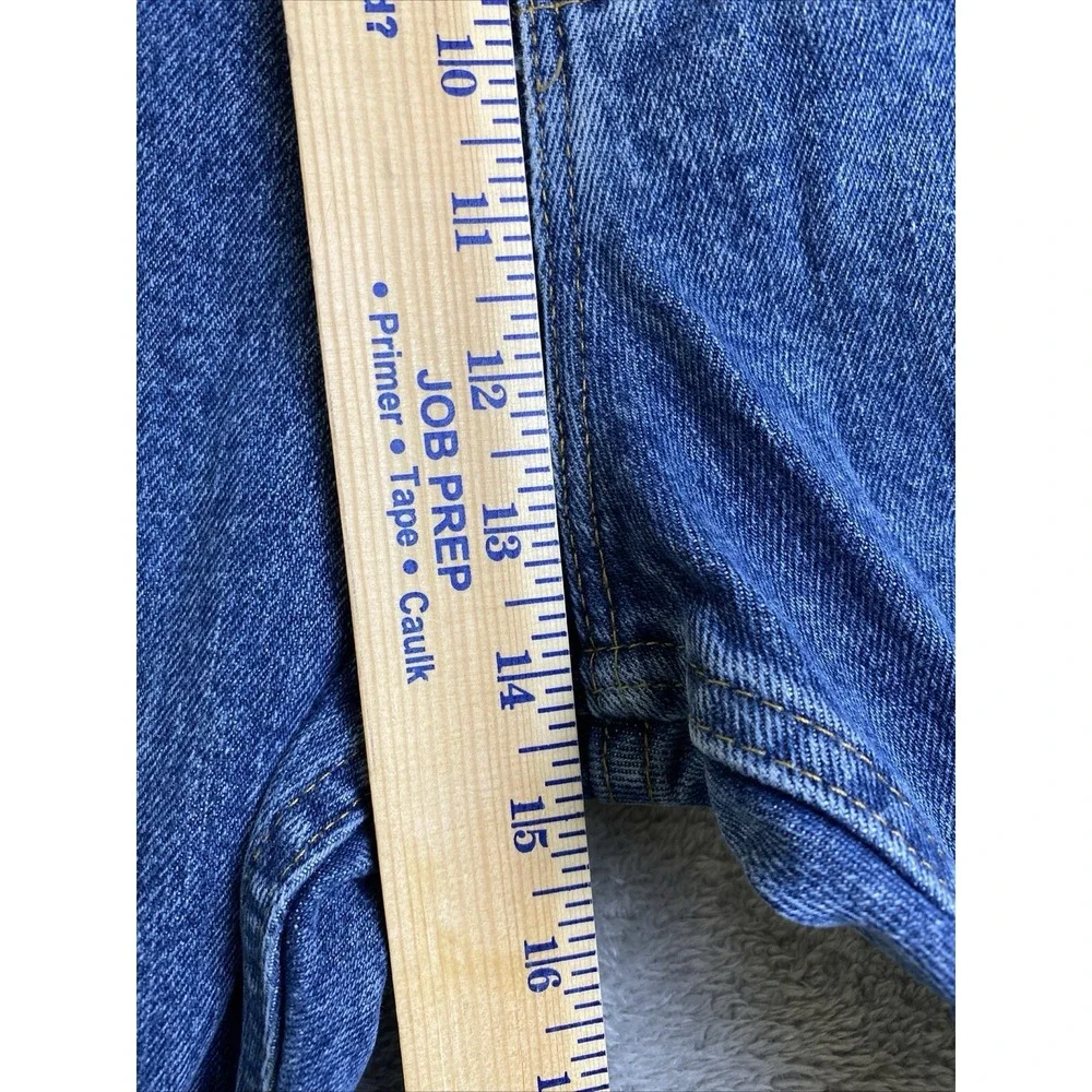 VTG Wrangler Jeans Men 42x30 Blue Denim Loose Relaxed Fit Cotton Cowboy Western